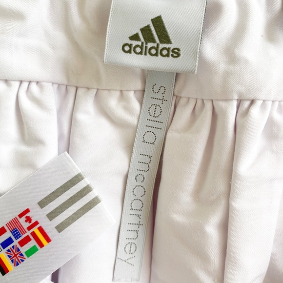 EUC  ADIDAS BY STELLA MCCARTNEY white skirt, sz XS - Picture 5 of 8